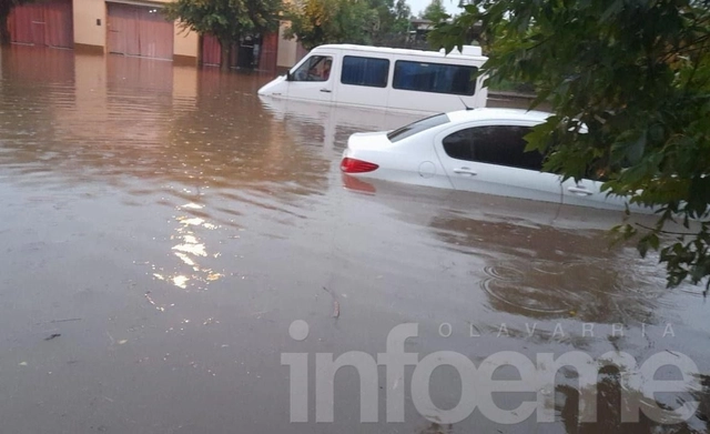 Hinojo bajo el agua: dramáticas imágenes de las consecuencias del temporal de este lunes