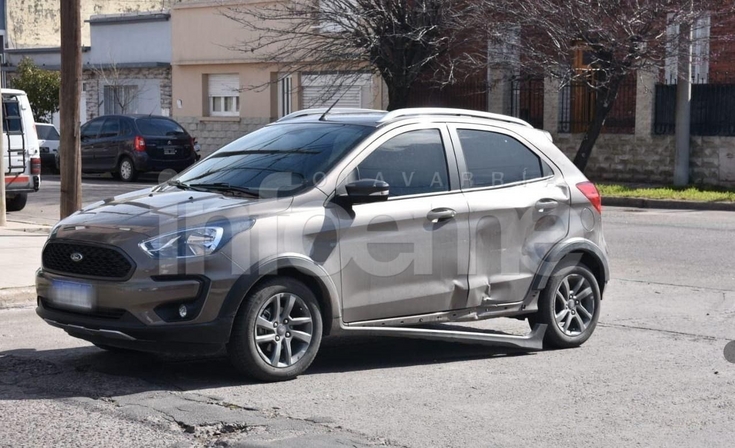 Fuerte choque cerca del Hospital Municipal
