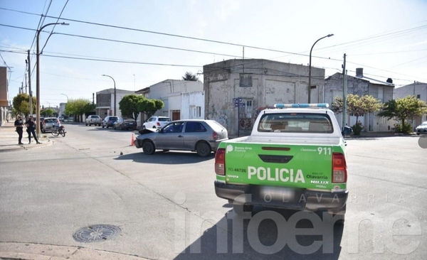 Fuerte choque en el barrio San Vicente