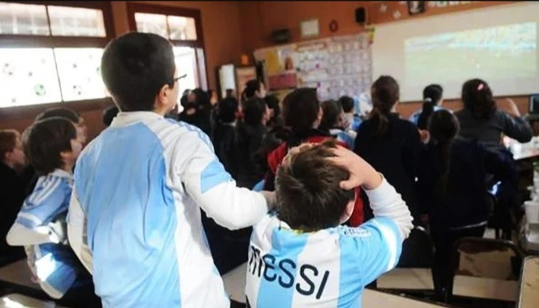 ¿Habrá clases en las escuelas cuando juegue Argentina en el Mundial? ¿Habrá clases en las escuelas cuando juegue Argentina en el Mundial?