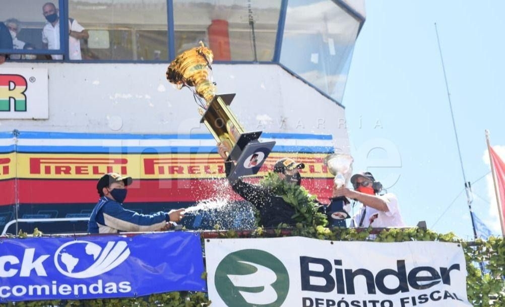 Daniel Crevatín logró el título en la Clase 1 del Turismo Pista