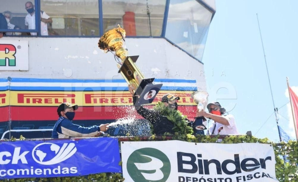 Daniel Crevatín logró el título en la Clase 1 del Turismo Pista